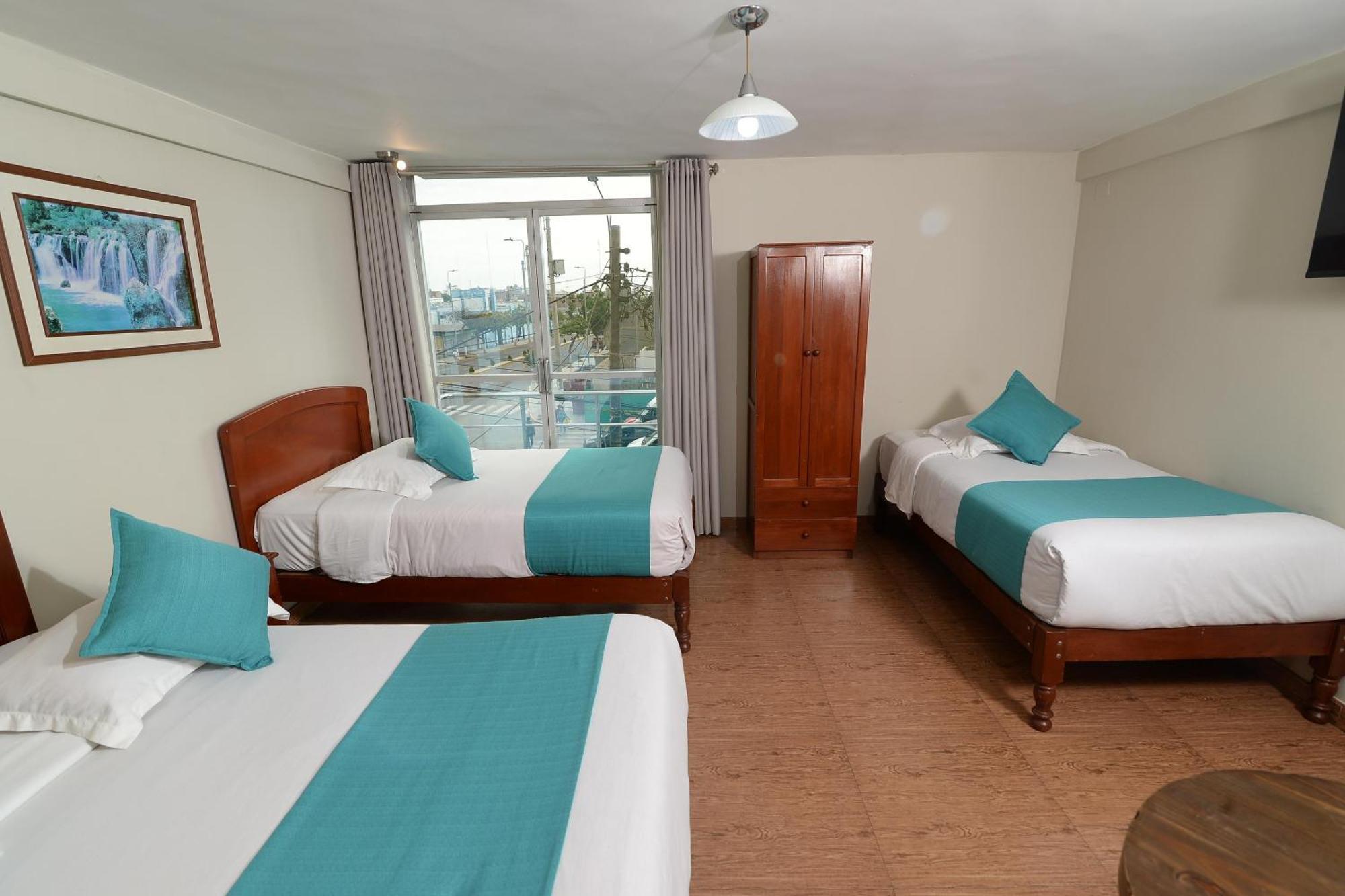 Hotel Palmas Reales Trujillo Bagian luar foto